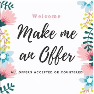 All reasonable offers accepted!